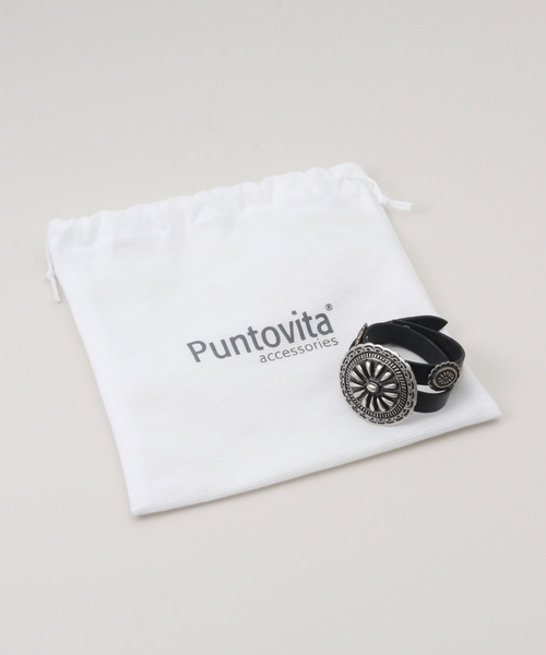 FRAMeWORK(フレームワーク)の「PUNTOVITA / プントヴィータ CONCHO BANGLE(ブレスレット・レディース・ブラック/ブラウン・FREE)」の9枚目の写真