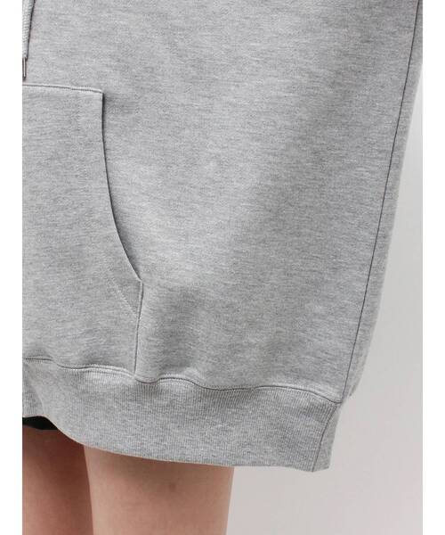 jouetie(ジュエティ)の「ファードッキングルーズジップフーディ(Tシャツ/カットソー・レディース・ネイビー/カーキ/グレー・FREE)」の16枚目の写真