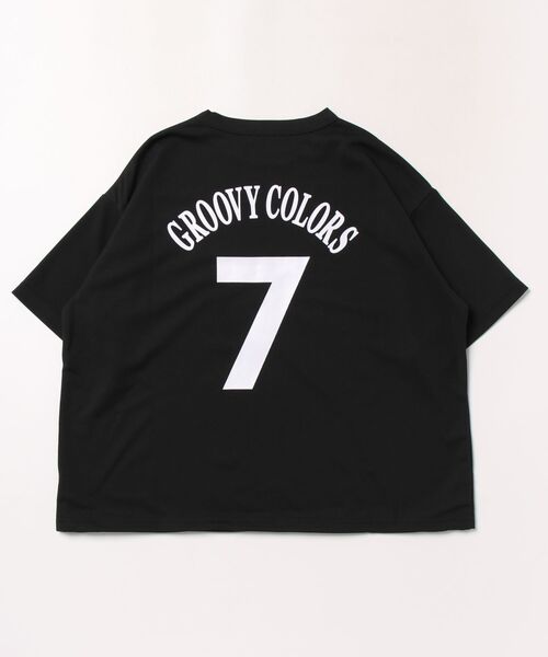 GROOVY COLORS(グルービーカラーズ)の「CoolMax Drawstring GC7 S/S Tee(Tシャツ/カットソー・キッズ・ブラック・145cm/135cm)」の2枚目の写真