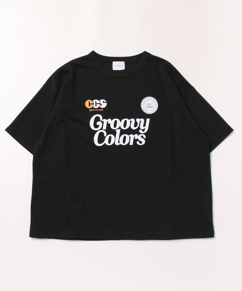 GROOVY COLORS(グルービーカラーズ)の「CoolMax Drawstring GC7 S/S Tee(Tシャツ/カットソー・キッズ・ブラック・145cm/135cm)」の3枚目の写真