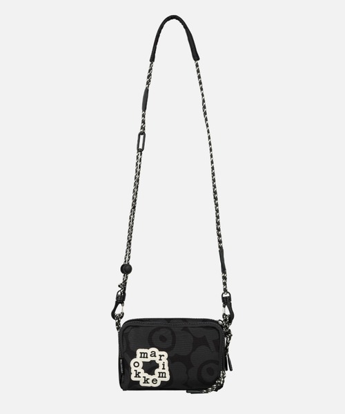marimekko(マリメッコ)の「【kioski】Iloisa Mini Unikko / shoulder bag Black(ショルダーバッグ・レディース・ブラック・FREE)」の2枚目の写真