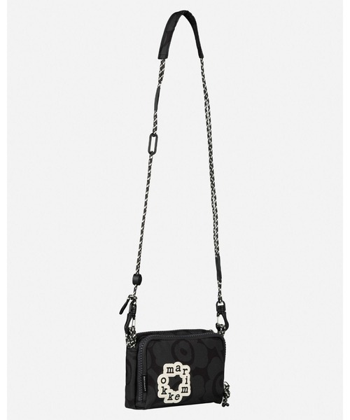 marimekko(マリメッコ)の「【kioski】Iloisa Mini Unikko / shoulder bag Black(ショルダーバッグ・レディース・ブラック・FREE)」の4枚目の写真