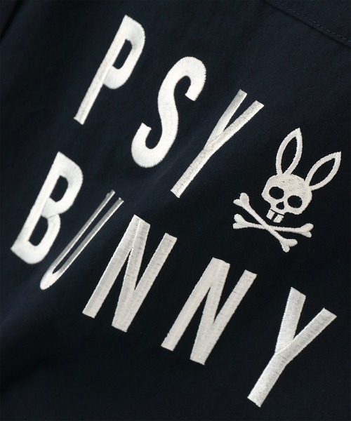 Psycho Bunny(サイコバニー)の「ワッシャーポプリン アートワーク ボタンダウンシャツ(シャツ/ブラウス・メンズ・ネイビー/ライトグレー・SMALL/MEDIUM/LARGE/X-LARGE)」の17枚目の写真