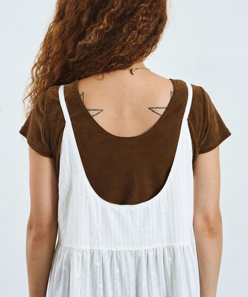 ROSE BUD(ローズバッド)の「mag.by c/COTTON LACE CAMISOLE DRESS(ワンピース・レディース・ホワイト/ベージュ・ONE SIZE)」の20枚目の写真
