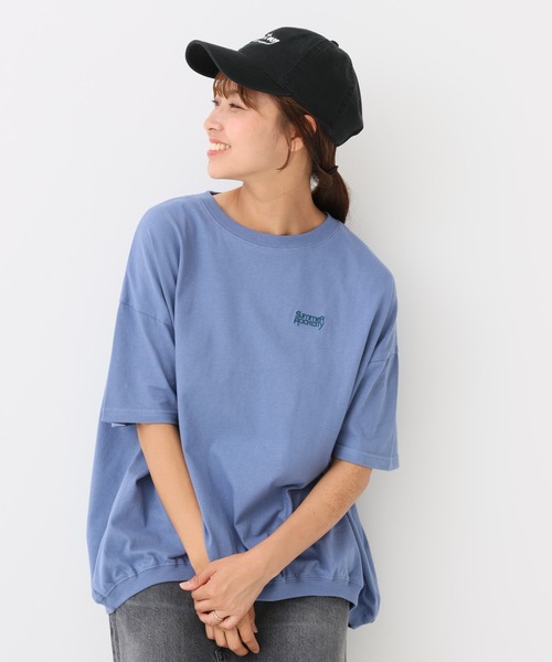HEART MARKET(ハートマーケット)の「Summer Rock Big T(Tシャツ/カットソー・レディース・ブルー/ブラック/グレイッシュベージュ・FREE)」の4枚目の写真