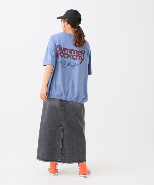 HEART MARKET(ハートマーケット)の「Summer Rock Big T(Tシャツ/カットソー・レディース・ブルー/ブラック/グレイッシュベージュ・FREE)」の16枚目の写真