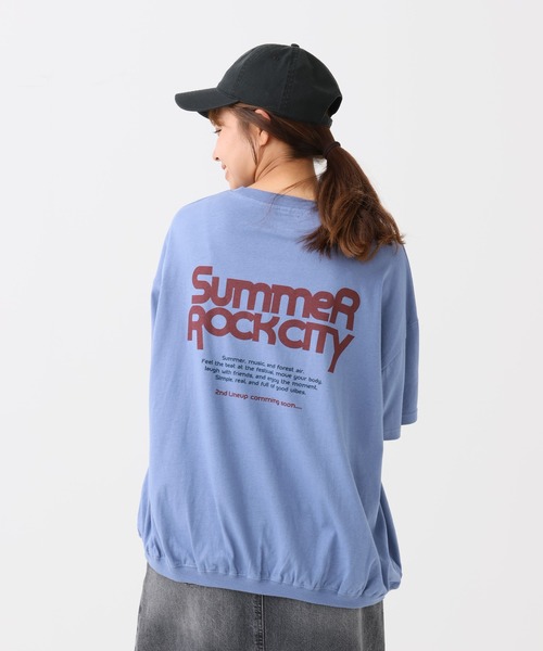 HEART MARKET(ハートマーケット)の「Summer Rock Big T(Tシャツ/カットソー・レディース・ブルー/ブラック/グレイッシュベージュ・FREE)」の19枚目の写真