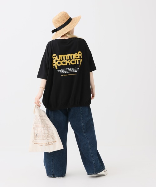 HEART MARKET(ハートマーケット)の「Summer Rock Big T(Tシャツ/カットソー・レディース・ブルー/ブラック/グレイッシュベージュ・FREE)」の22枚目の写真