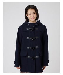 EASTBOY | ダッフルコート ダブルフェィス 袖裏地 ジップ付 制服 スクールコート 中学生 高校生(ダッフルコート)