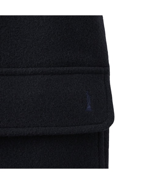 EASTBOY(イーストボーイ)の「ダッフルコート ダブルフェィス 袖裏地 ジップ付 制服 スクールコート 中学生 高校生(ダッフルコート・キッズ・ネイビー・11号/9号/13号)」の19枚目の写真