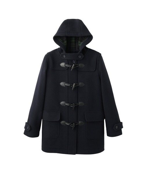 EASTBOY(イーストボーイ)の「ダッフルコート ダブルフェィス 袖裏地 ジップ付 制服 スクールコート 中学生 高校生(ダッフルコート・キッズ・ネイビー・11号/9号/13号)」の2枚目の写真
