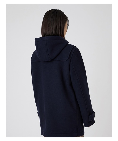 EASTBOY(イーストボーイ)の「ダッフルコート ダブルフェィス 袖裏地 ジップ付 制服 スクールコート 中学生 高校生(ダッフルコート・キッズ・ネイビー・11号/9号/13号)」の4枚目の写真