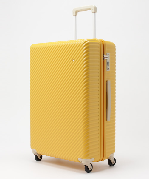 HaNT(ハント)の「HaNTマイン スーツケース 75L キャスターストッパー搭載 4-5泊 05747(スーツケース/キャリーバッグ・レディース・レッド/ブルー/アイボリー/ネイビー/イエロー/グレー/ブラック・FREE)」の6枚目の写真