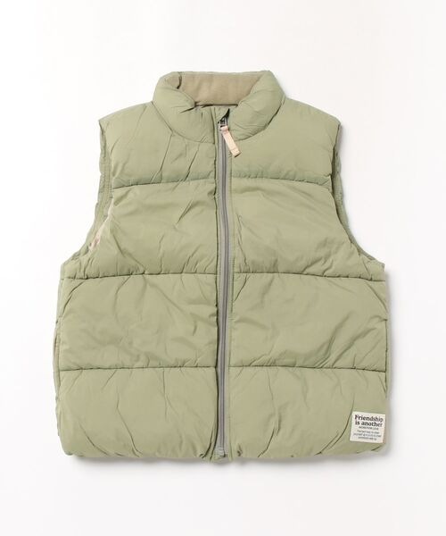BREEZE(ブリーズ)の「【洗える】ふわ軽インサレーションベスト(ベスト・キッズ・ベージュ/カーキ/ブラウン/ブラック/ピンク/チャコール・80/90/150/140/130/120/110/100)」の5枚目の写真