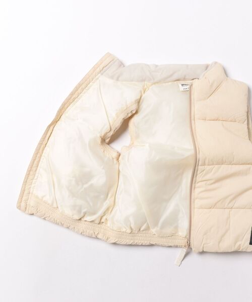 BREEZE(ブリーズ)の「【洗える】ふわ軽インサレーションベスト(ベスト・キッズ・ベージュ/カーキ/ブラウン/ブラック/ピンク/チャコール・80/90/150/140/130/120/110/100)」の8枚目の写真