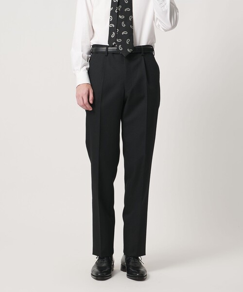 UNITED ARROWS & SONS(ユナイテッドアローズアンドサンズ)の「<UNITED ARROWS & SONS by MASATAKA HATTORI> REGULAR 1P TROUSERS/スラックス(スラックス・メンズ・ブラック/ネイビー・50/46/44/52/48)」の14枚目の写真