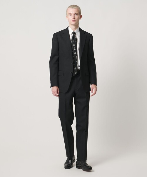 UNITED ARROWS & SONS(ユナイテッドアローズアンドサンズ)の「<UNITED ARROWS & SONS by MASATAKA HATTORI> REGULAR 1P TROUSERS/スラックス(スラックス・メンズ・ブラック/ネイビー・50/46/44/52/48)」の8枚目の写真