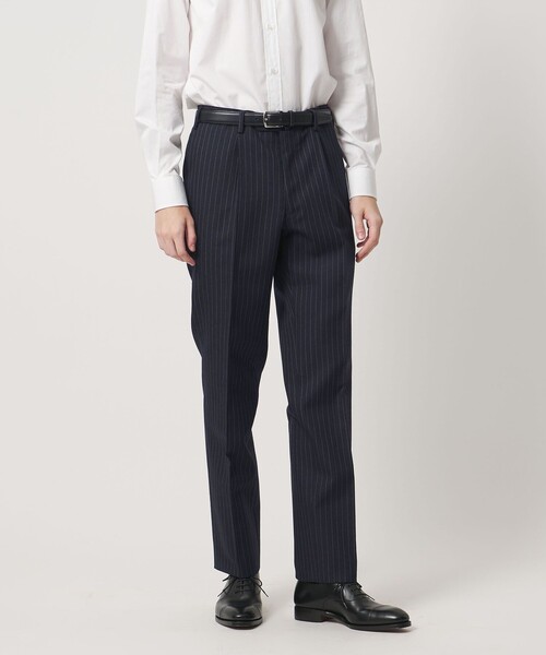 UNITED ARROWS & SONS(ユナイテッドアローズアンドサンズ)の「<UNITED ARROWS & SONS by MASATAKA HATTORI> REGULAR 1P TROUSERS/スラックス(スラックス・メンズ・ブラック/ネイビー・50/46/44/52/48)」の11枚目の写真