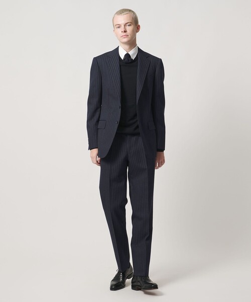 UNITED ARROWS & SONS(ユナイテッドアローズアンドサンズ)の「<UNITED ARROWS & SONS by MASATAKA HATTORI> REGULAR 1P TROUSERS/スラックス(スラックス・メンズ・ブラック/ネイビー・50/46/44/52/48)」の12枚目の写真