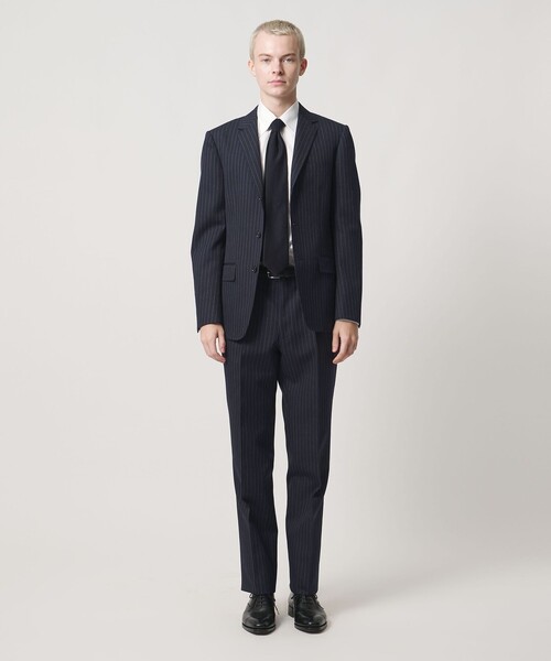UNITED ARROWS & SONS(ユナイテッドアローズアンドサンズ)の「<UNITED ARROWS & SONS by MASATAKA HATTORI> REGULAR 1P TROUSERS/スラックス(スラックス・メンズ・ブラック/ネイビー・50/46/44/52/48)」の3枚目の写真