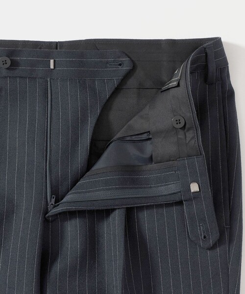 UNITED ARROWS & SONS(ユナイテッドアローズアンドサンズ)の「<UNITED ARROWS & SONS by MASATAKA HATTORI> REGULAR 1P TROUSERS/スラックス(スラックス・メンズ・ブラック/ネイビー・50/46/44/52/48)」の19枚目の写真