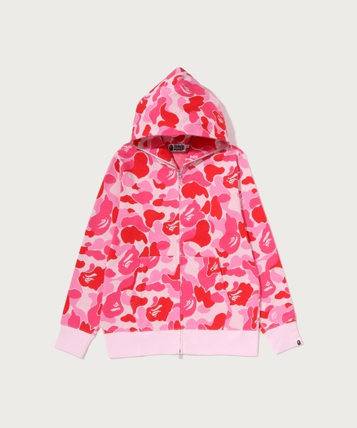 A BATHING APE（アベイシングエイプ）の「ABC CAMO JACQUARD FULL ZIP HOODIE（パーカー・メンズ・ブルー/グリーン/ピンク・X-LARGE/LARGE/SMALL/XX-LARGE/MEDIUM）」の3枚目の写真