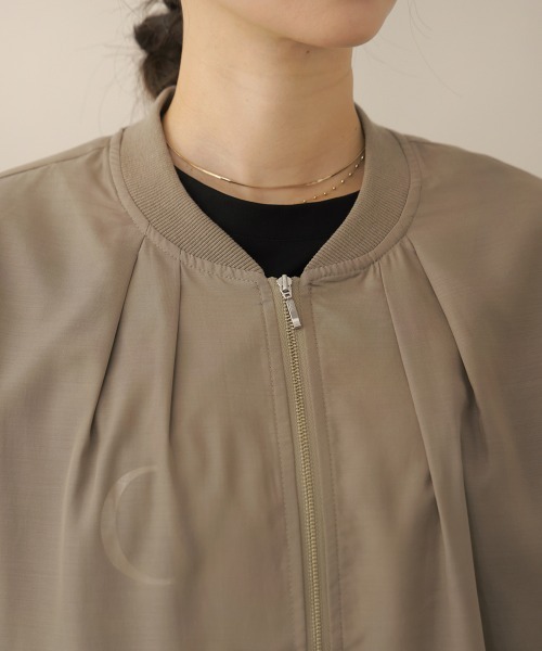 Bou Jeloud（ブージュルード）の「シアーブルゾン（Tシャツ/カットソー・レディース・カーキ/ブラック・38）」の7枚目の写真