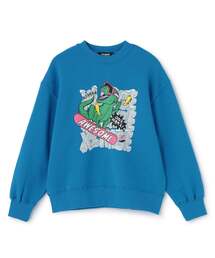 XLARGE KIDS | スノーボードT-REXトレーナー(スウェット)