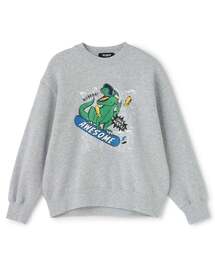 XLARGE KIDS（エクストララージキッズ）の「【人気商品再入荷】【直営店で取り扱い無し】スノーボードT-REXトレーナー（スウェット）」