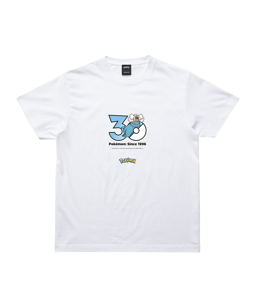 ZOZOSPOT(ゾゾスポット)の「Pokemon 30th Anniversary 1025 T-shirt 「トドゼルガ」(Tシャツ/カットソー・レディース・ホワイト・SMALL/MEDIUM/LARGE/X-LARGE/XX-LARGE/XXX-LARGE/100cm/110cm/120cm/130cm/140cm/150cm/160cm)」の1枚目の写真