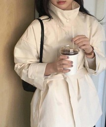 スタンドカラーブルゾン