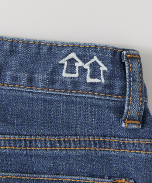 LUC DNM （ラックデニム）の「LUCDNM BOOTS CUT BOYS（デニムパンツ・レディース・ブルー・SMALL/LARGE/MEDIUM）」の12枚目の写真