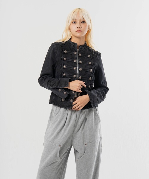 JACKROSE(ジャックローズ)の「JE-ナポレオン-JKT(その他アウター・レディース・ブラック・FREE/S)」の10枚目の写真
