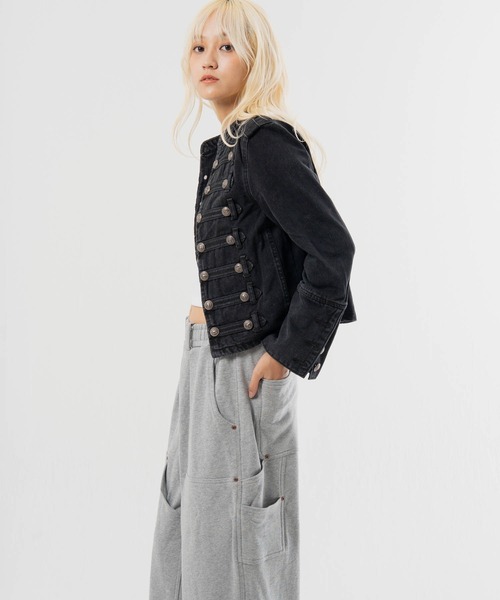 JACKROSE(ジャックローズ)の「JE-ナポレオン-JKT(その他アウター・レディース・ブラック・FREE/S)」の8枚目の写真