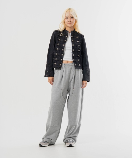JACKROSE(ジャックローズ)の「JE-ナポレオン-JKT(その他アウター・レディース・ブラック・FREE/S)」の3枚目の写真
