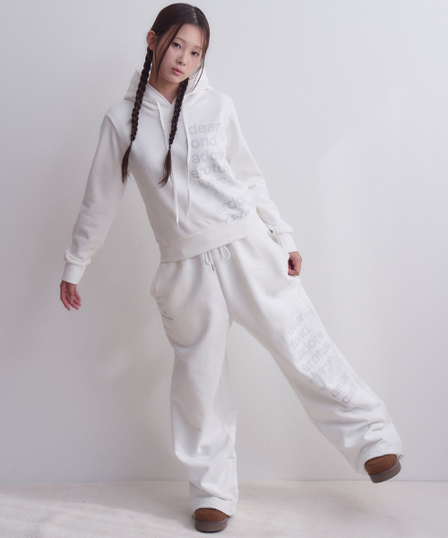 OAFISH(オアフィッシュ)の「レタリングスウェットパンツ ホワイト(スウェットパンツ・レディース・その他・1/2)」の4枚目の写真