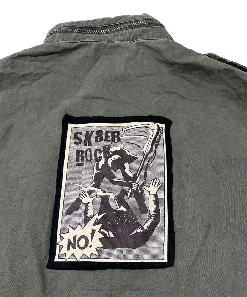 SK8ER ROCK(スケーターロック)の「Riot フィールドジャケット(カーキ)(ミリタリージャケット・レディース・その他・ONE SIZE)」の8枚目の写真