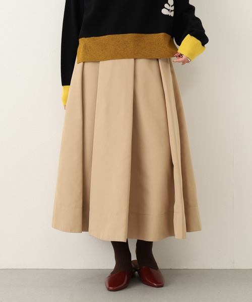 Orla Kiely(-)の「アブストラクトプリント スカート(スカート・レディース・クリーム/ベージュ・36/S/38/M)」の3枚目の写真