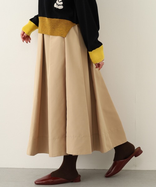 Orla Kiely(-)の「アブストラクトプリント スカート(スカート・レディース・クリーム/ベージュ・36/S/38/M)」の7枚目の写真