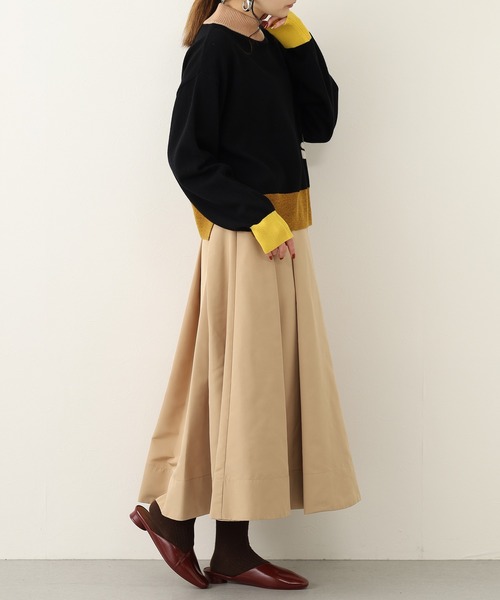 Orla Kiely(-)の「アブストラクトプリント スカート(スカート・レディース・クリーム/ベージュ・36/S/38/M)」の11枚目の写真