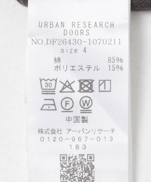FORK&SPOON(フォークアンドスプーン)の「FORK&SPOON コーデュロイカバーオールジャケット(カバーオール・メンズ・チャコールグレー/アイボリー/ブラウン・5/4)」の11枚目の写真