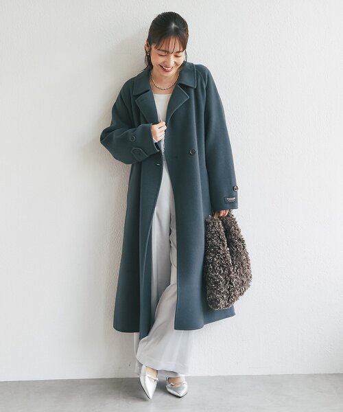 La boutique BonBon(ラブティックボンボン)の「【ヴィオラドーロ】チキャンラムエコファーワンハンドルバッグ(トートバッグ・レディース・ブラウン・FREE)」の11枚目の写真