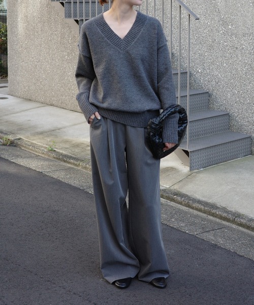 model：H166　着用サイズ：F