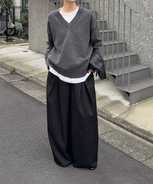 model：H166　着用サイズ：F