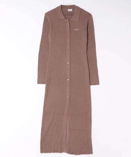 RVCA(ルーカ)の「RVCA ウィメンズ SLIM DRESS ワンピース 【2026年秋冬モデル】(ワンピース・レディース・ブラック/ブラウン・SMALL)」の2枚目の写真