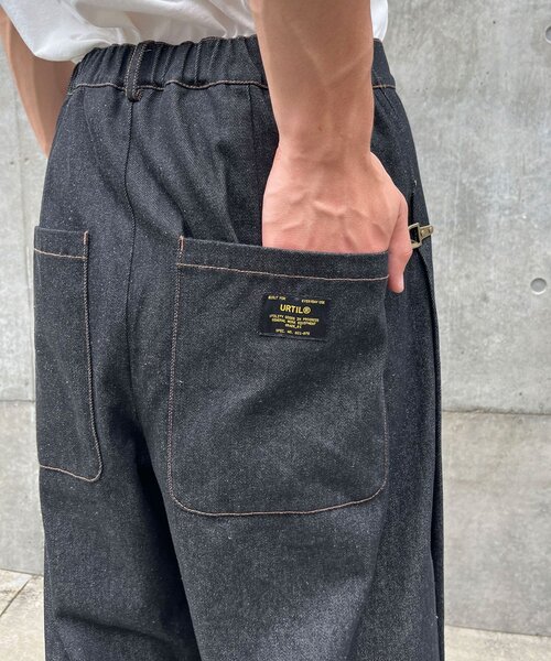 CIAOPANIC（チャオパニック）の「ユーティリティーファイヤーマンデニムパンツ（デニムパンツ・メンズ・ブラック/インディゴブルー・LARGE/MEDIUM）」の8枚目の写真
