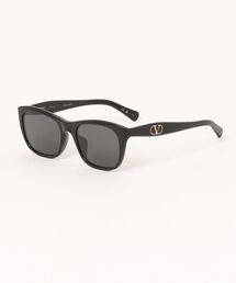 GIANNI VALENTINO（ジャンニヴァレンチノ）の「【VALENTINO/ヴァレンティノ】スクエア サングラス VG0013SK 001 55 ブラック（サングラス）」