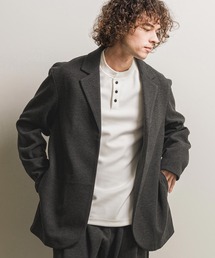 mj12030-Karze Buttonless Jacket ジャケット(A77326cmb)