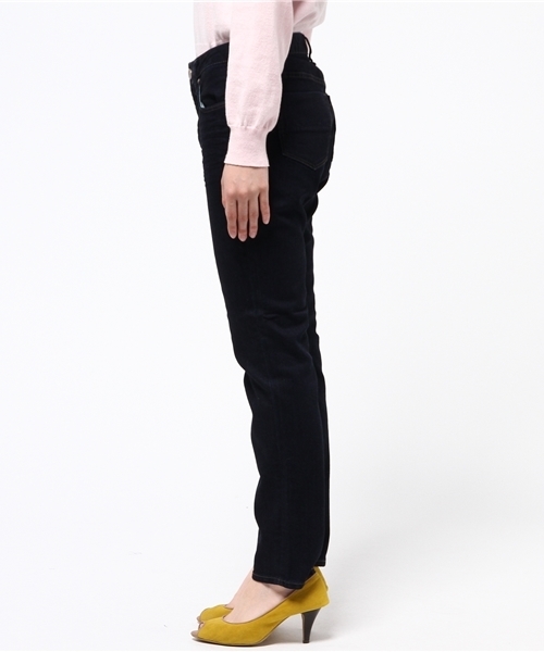 Moname(モナーム)の「【Moname(41161004)】CHARLOTTE TIGHT TAPERED(デニムパンツ・レディース・ネイビー・9号/7号/11号)」の3枚目の写真