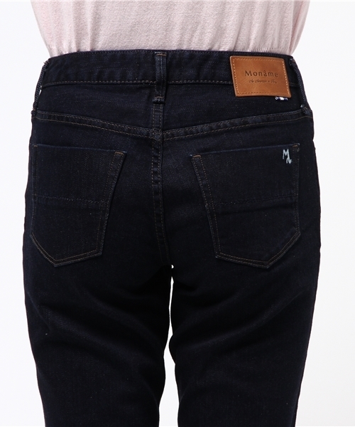 Moname(モナーム)の「【Moname(41161004)】CHARLOTTE TIGHT TAPERED(デニムパンツ・レディース・ネイビー・9号/7号/11号)」の10枚目の写真